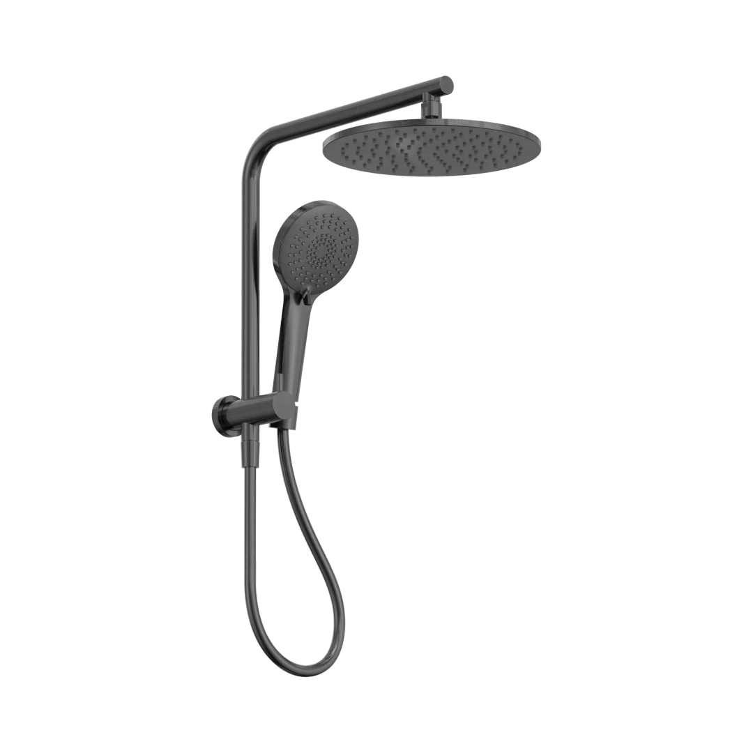 Mecca 2 In 1 Twin Nero Shower - Gun Metal