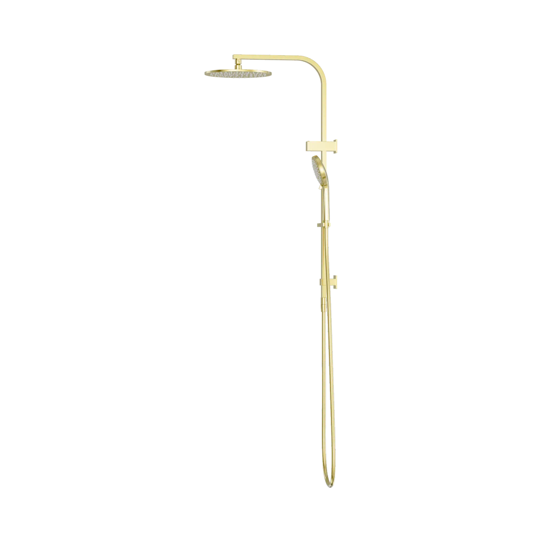 Bianca Twin Nero Shower - Brushed Gold