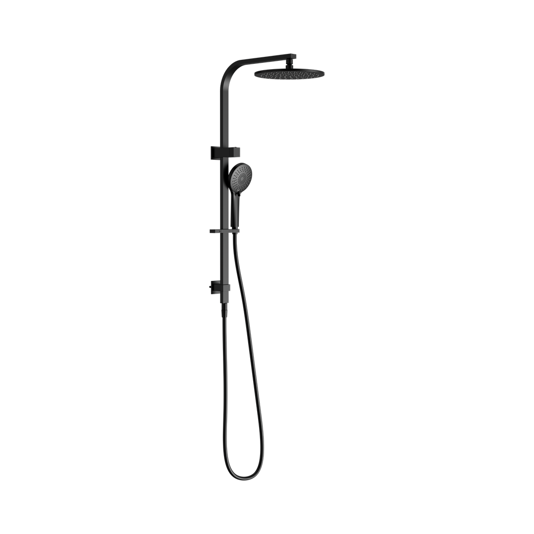 Bianca Twin  Nero Shower - Matte Black
