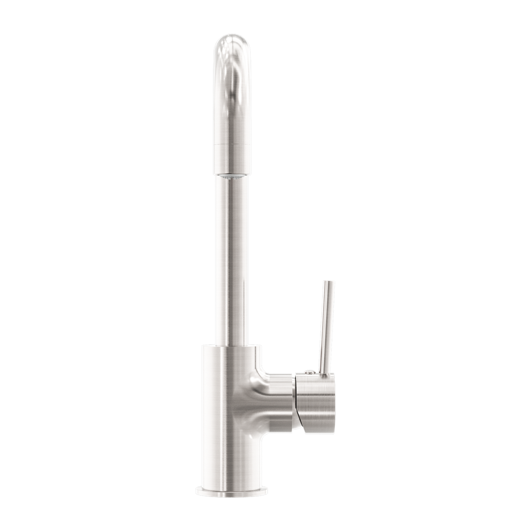 Dolce Kitchen Nero Mixer Square Shape Shower - Brushed Nickel