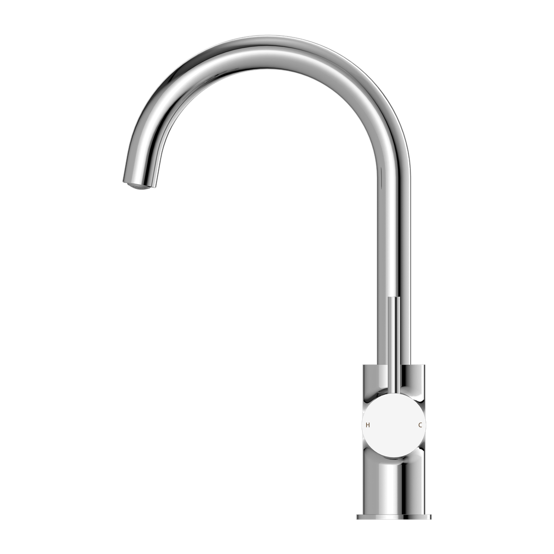 Dolce Kitchen Nero Mixer Shower - Chrome