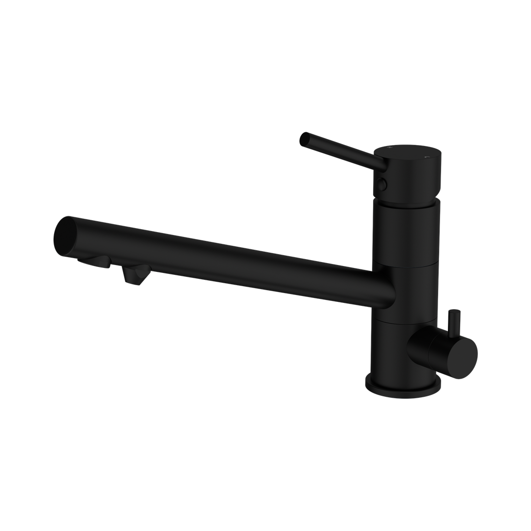 Nero Dolce ThreeWay Kitchen Mixer - Matte Black