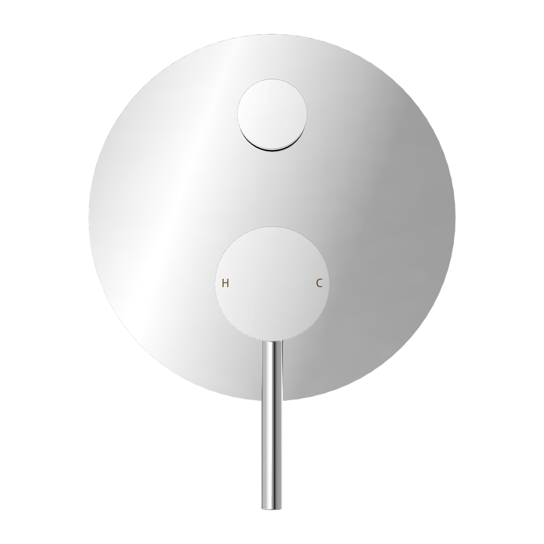 Dolce Shower Nero Mixer With Divertor Shower - Chrome