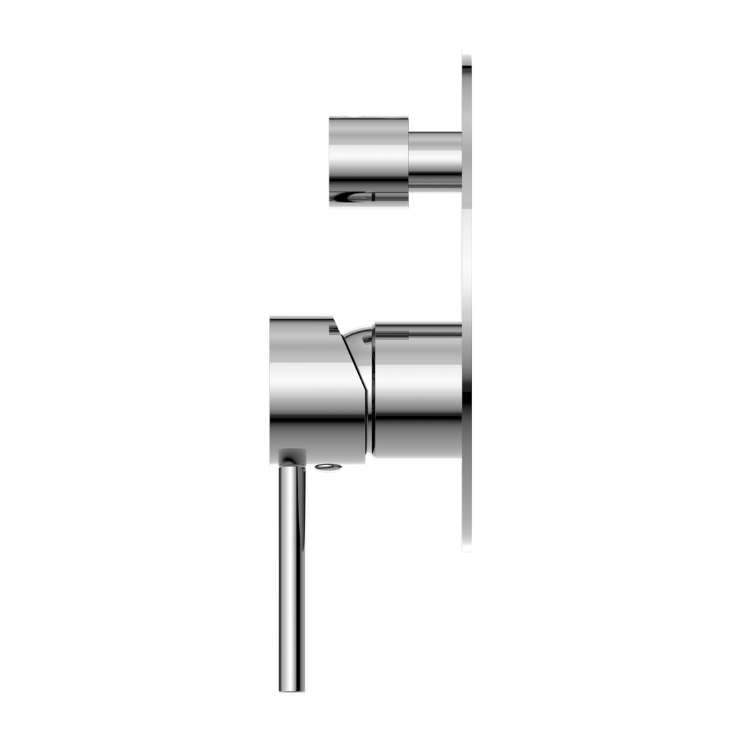 Dolce Shower Nero Mixer With Divertor Shower - Chrome