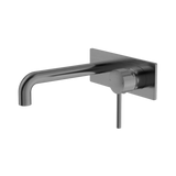 Nero Dolce Wall Basin/Bath Mixer - Gunmetal