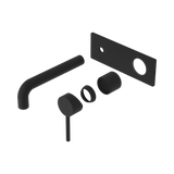 Nero Dolce Wall Basin/Bath Mixer Trim Kits Only - Matte Black