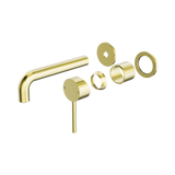 Nero Dolce Wall Basin/Bath Mixer Separate Back Plate Trim Kits Only - Brushed Gold