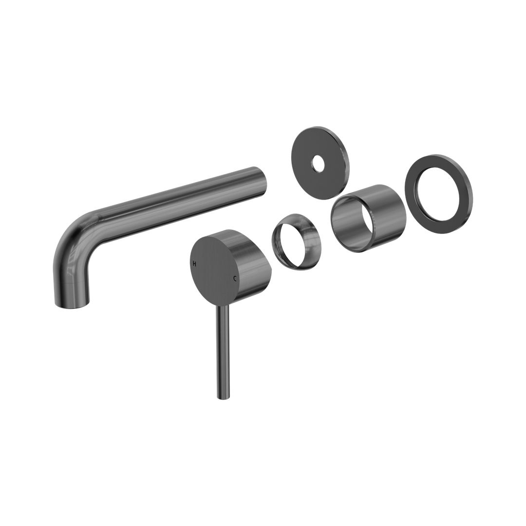 Nero Dolce Wall Basin/Bath Mixer Separate Back Plate Trim Kits Only - Gunmetal