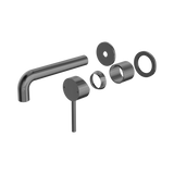 Nero Dolce Wall Basin/Bath Mixer Separate Back Plate Trim Kits Only - Gunmetal