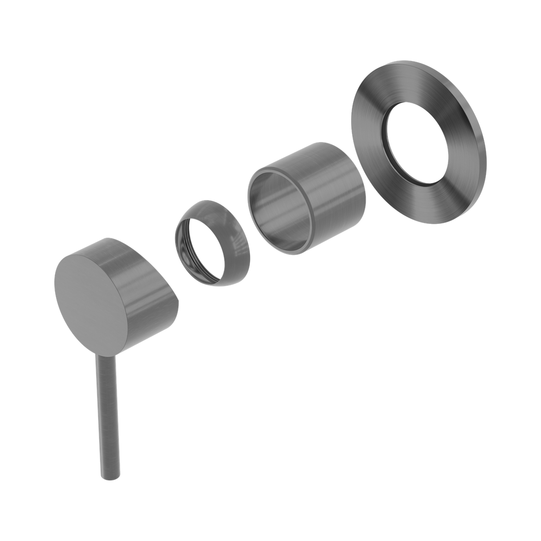 Nero Dolce Shower Mixer Trim Kits Only - Gunmetal