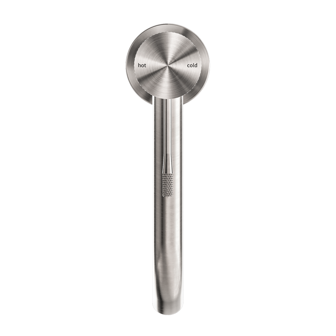 Nero Opal Tall Basin Mixer - Brushed Nickel