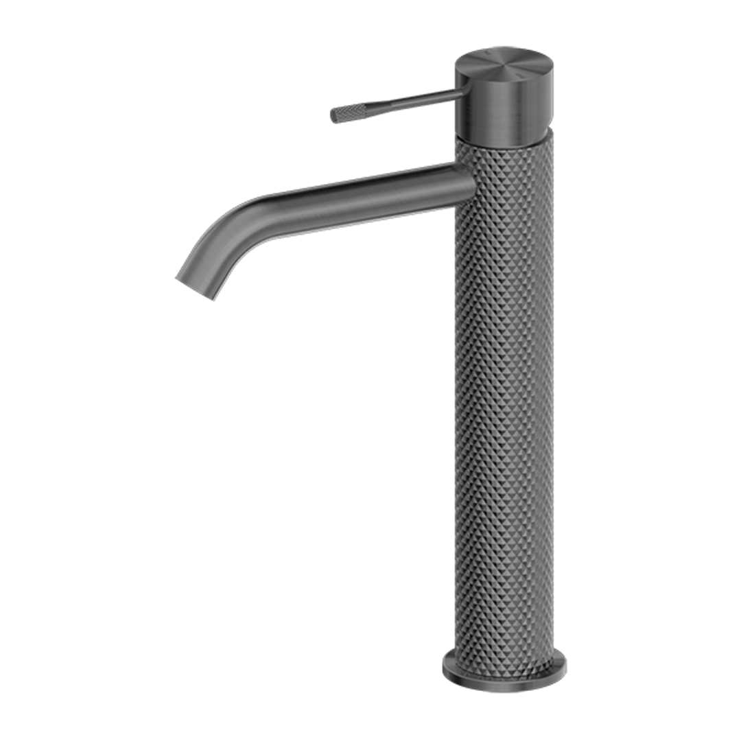 Nero Opal Tall Basin Mixer - Gunmetal