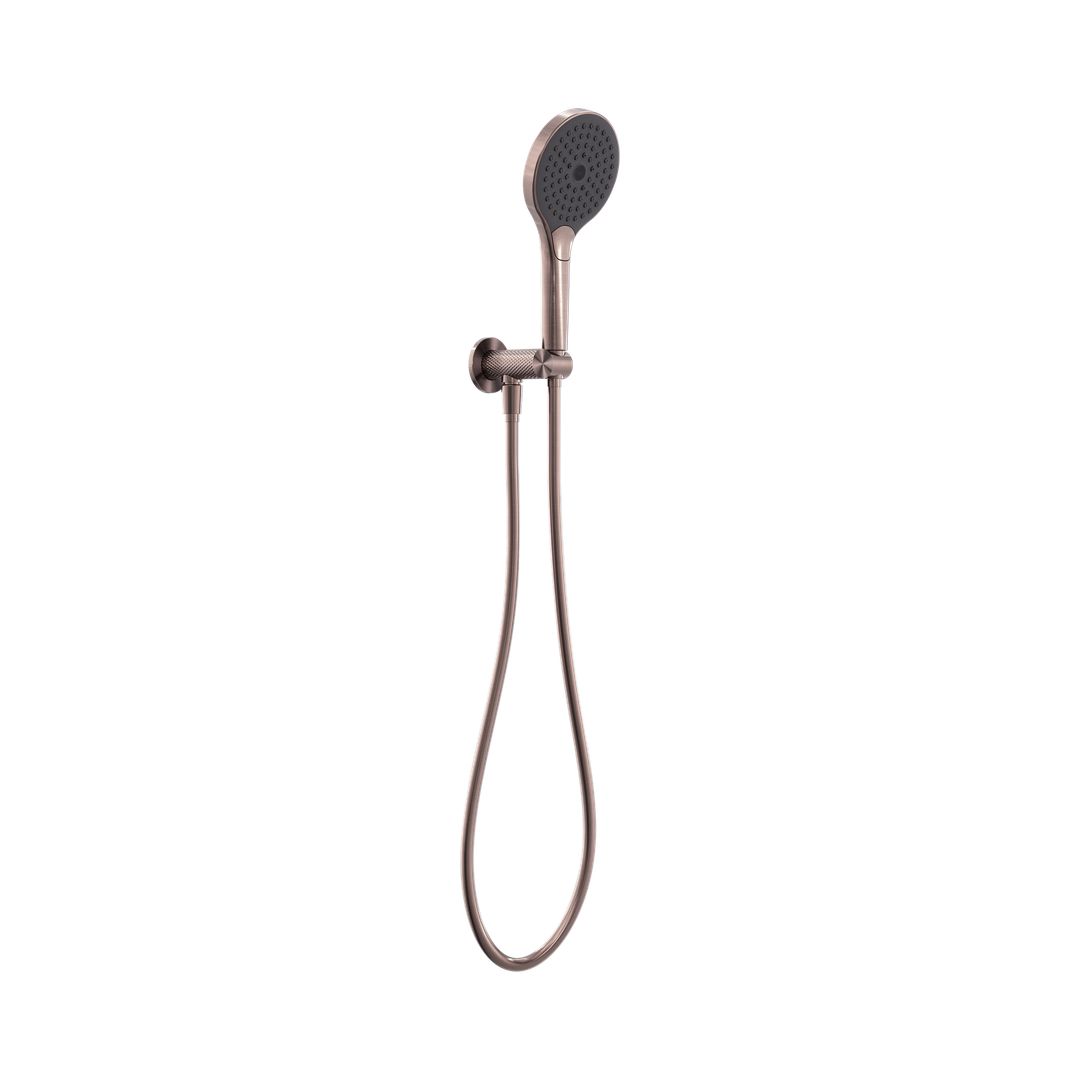 Nero Opal Shower On Bracket With Air Shower II - Brushed Bronze