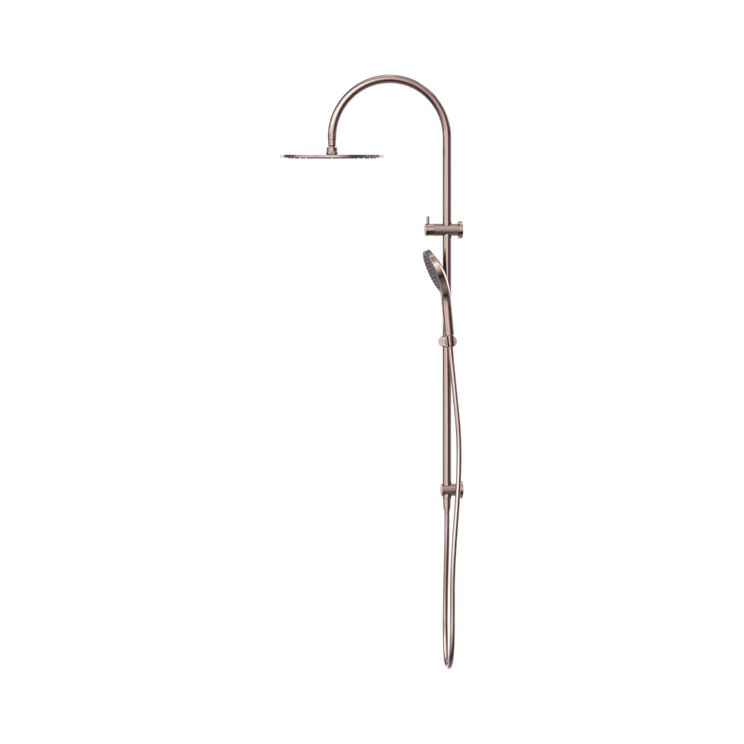 Opal Twin Nero Shower With Air Shower Ii - Brushed Bronze
