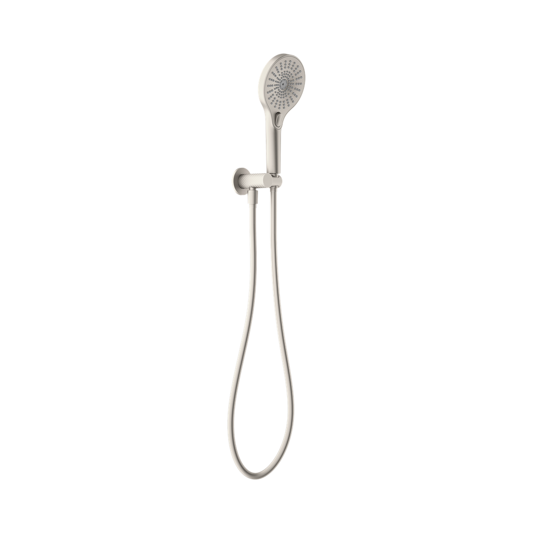 Nero Opal Shower On Bracket - Brushed Nickel