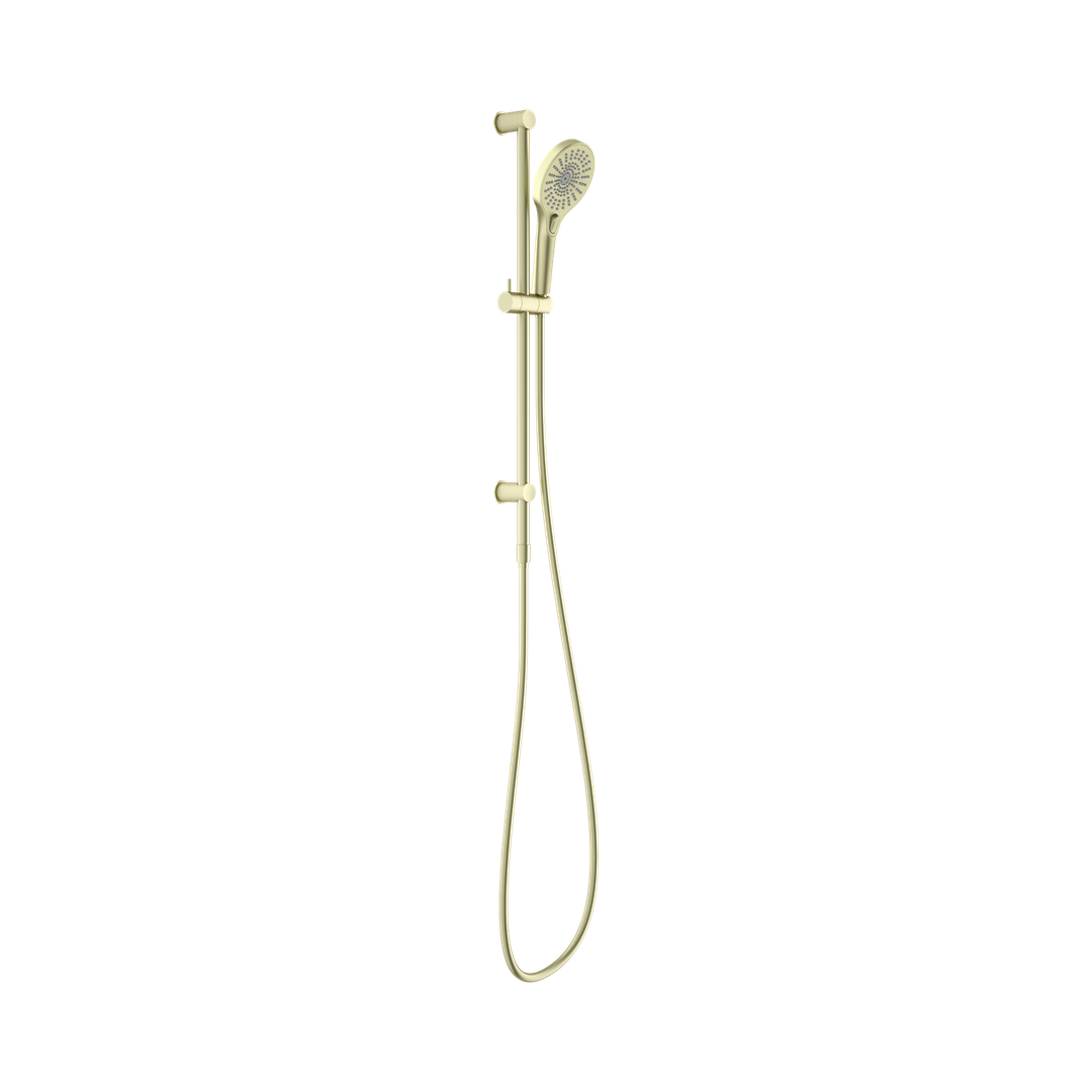 Nero Opal Shower Rail - Brushed Gold