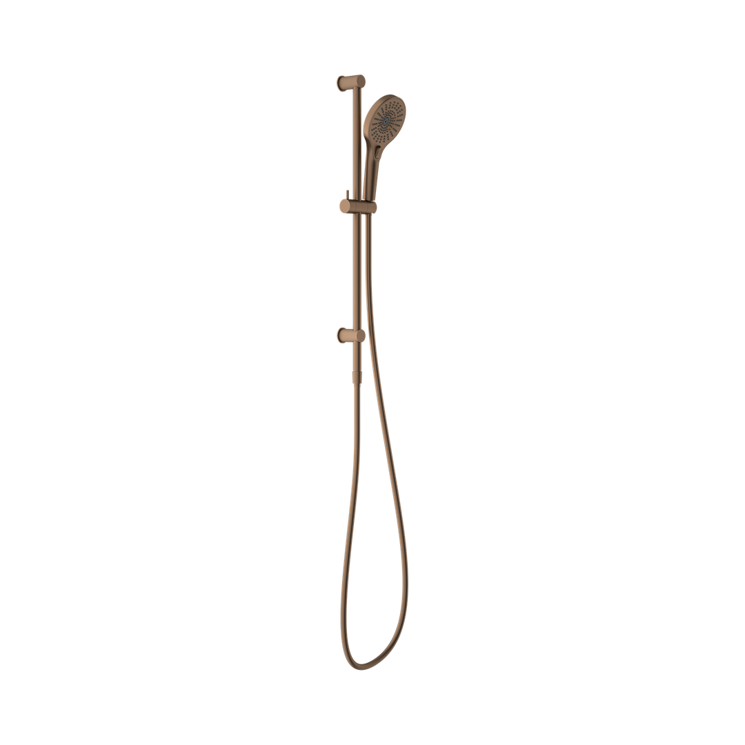 Nero Opal Shower Rail - Brushed Bronze