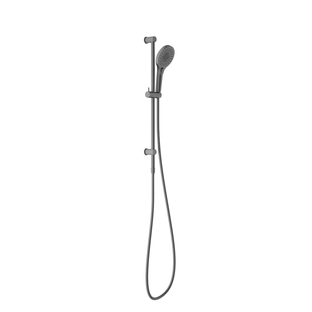 Nero Opal Shower Rail - Graphite