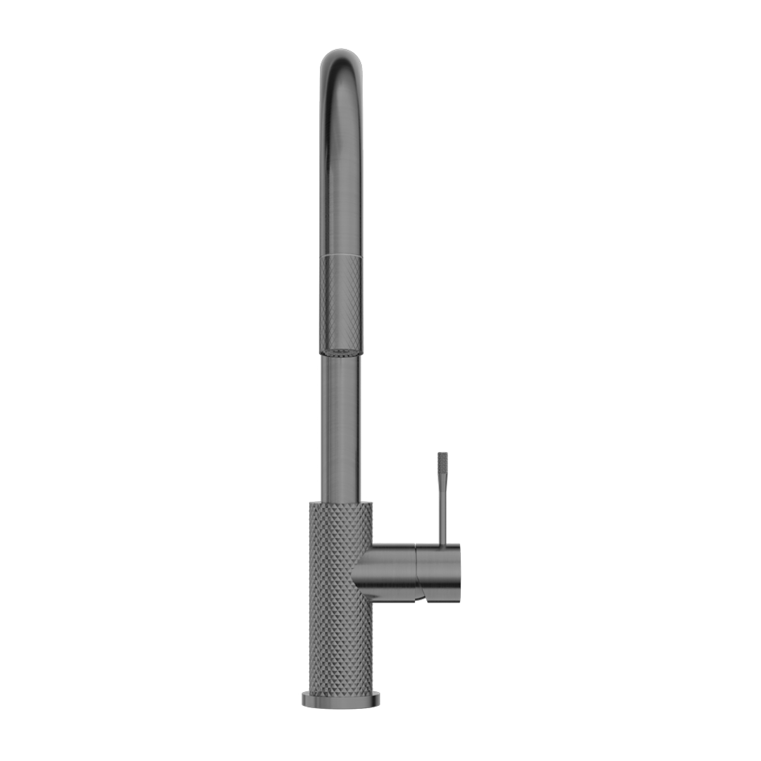 Nero Opal Pull Out Sink Mixer with Veggie Spray - Graphite