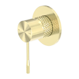Nero Opal Shower Mixer 80mm Plate - Brushed Gold