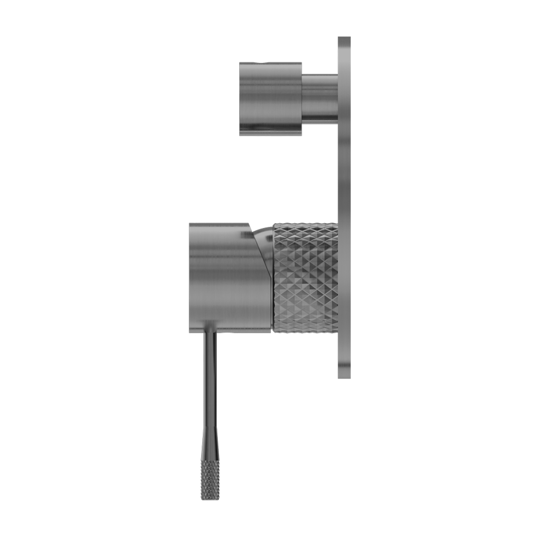 Nero Opal Shower Mixer With Divertor - Gunmetal