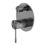 Nero Opal Shower Mixer With Divertor - Gunmetal
