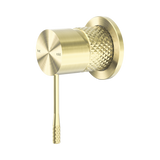 Nero Opal Shower Mixer 60Mm Plate - Brushed Gold
