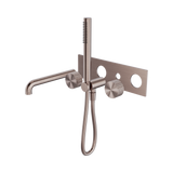 Nero Opal Progressive Shower System With Spout 230Mm Trim Kits Only - Brushed Bronze