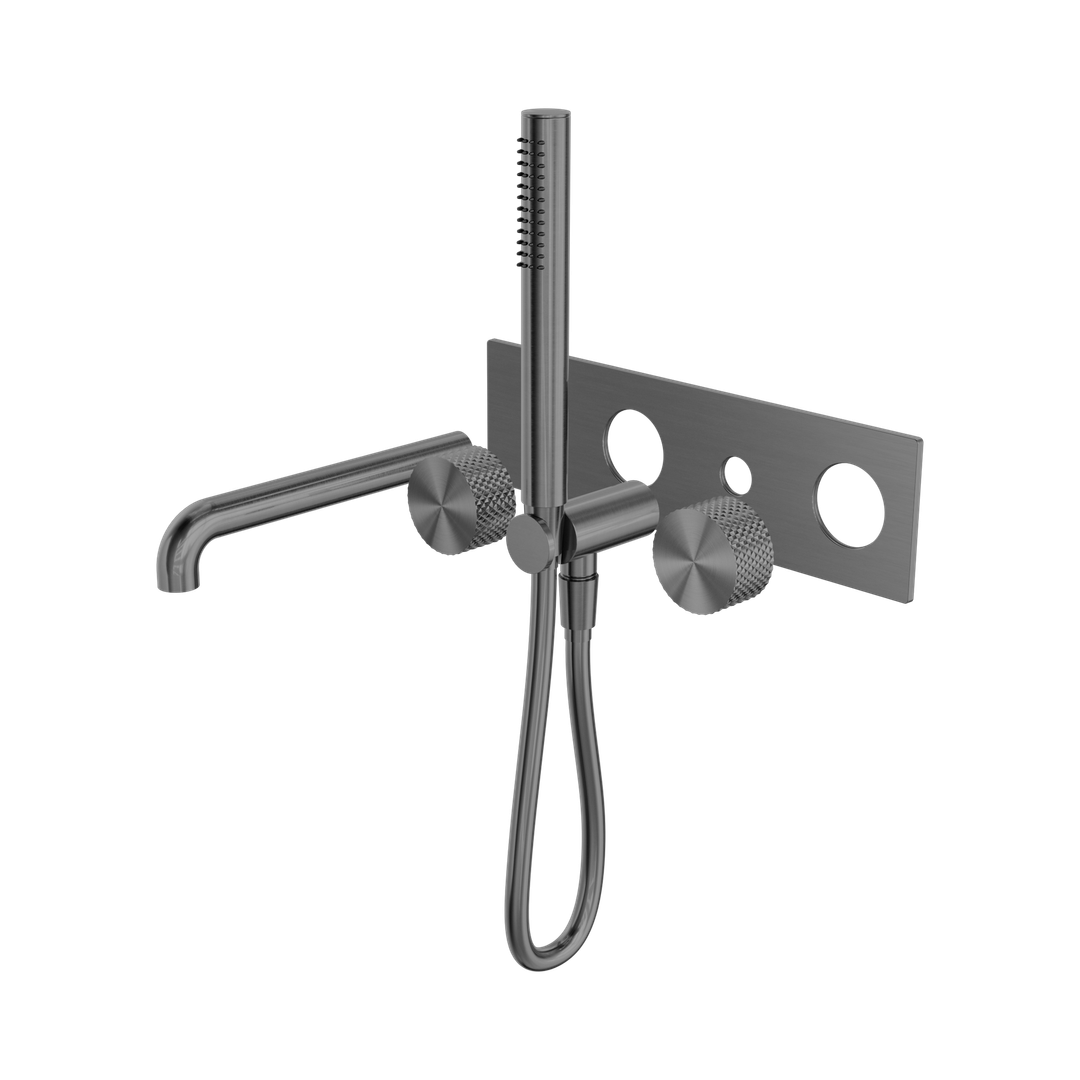Nero Opal Progressive Shower System With Spout 250Mm Trim Kits Only - Graphite