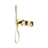 Nero Opal Progressive Shower System - Brushed Gold
