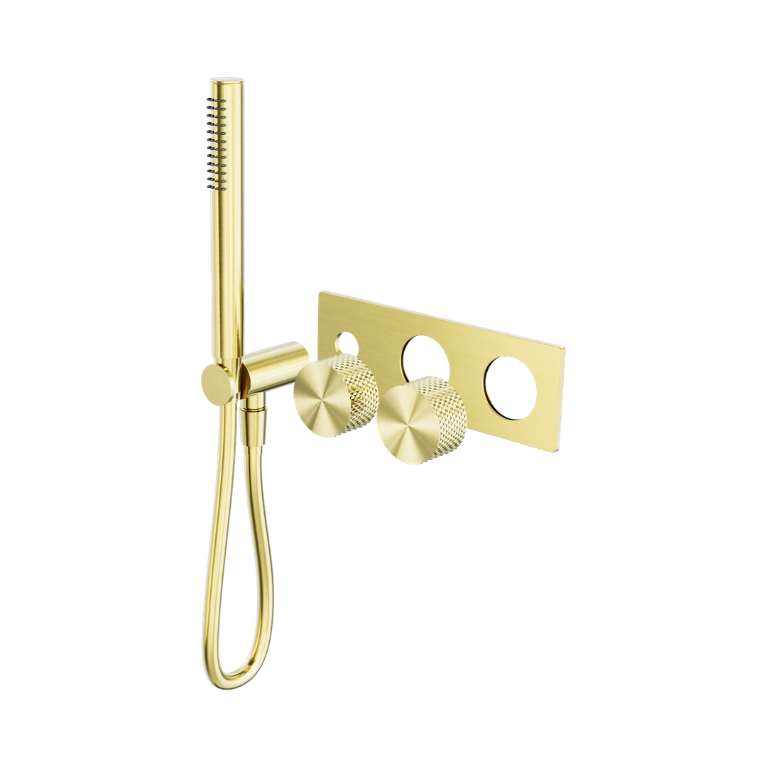 Nero Opal Progressive Shower System Trim Kits Only - Brushed Gold