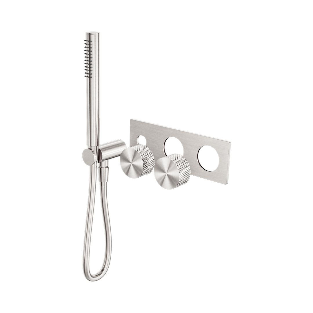 Nero Opal Progressive Shower System Trim Kits Only - Brushed Nickel