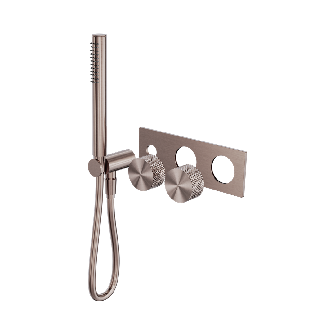 Nero Opal Progressive Shower System Trim Kits Only - Brushed Bronze