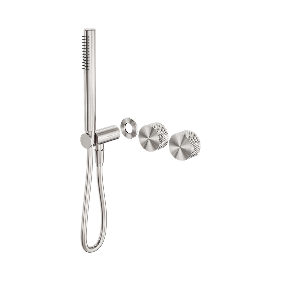 Nero Opal Progressive Shower System Separate Plate Trim Kits Only - Brushed Nickel