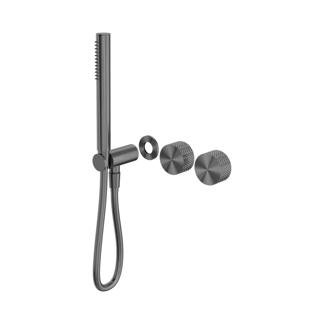 Nero Opal Progressive Shower System Separate Plate Trim Kits Only - Graphite