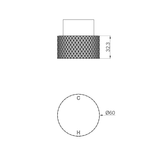 Nero Opal Progressive Shower Mixer Trim Kits Only - Graphite