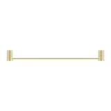 Nero Opal Single Towel Rail - Brushed Gold 600mm