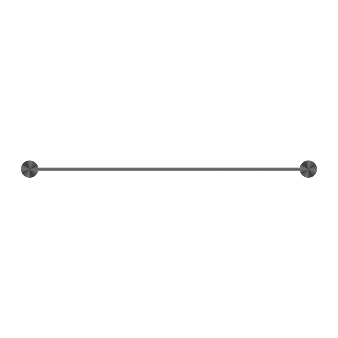 Nero Opal Double Towel Rail 600mm - Graphite