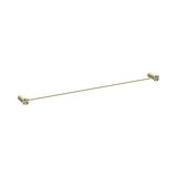 Nero Opal Single Towel Rail 800Mm - Brushed Gold