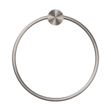Nero Opal Towel Ring - Brushed Nickel