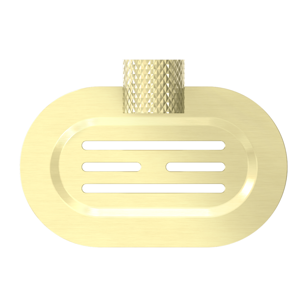 Nero Opal Soap Dish Holder - Brushed Gold