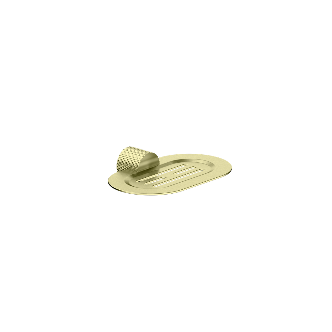 Nero Opal Soap Dish Holder - Brushed Gold