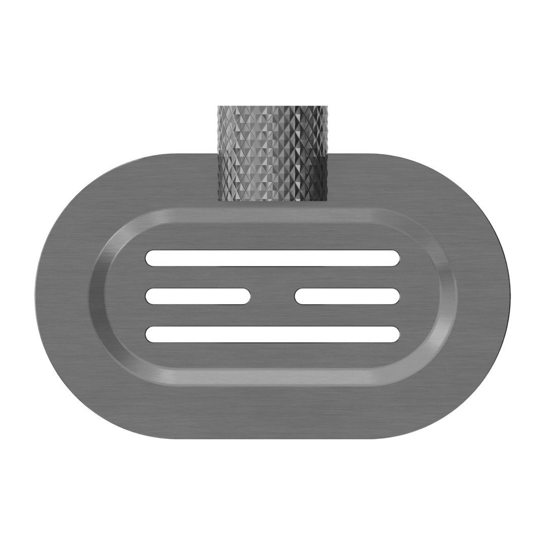 Nero Opal Soap Dish Holder - Gunmetal