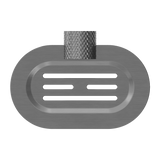 Nero Opal Soap Dish Holder - Gunmetal