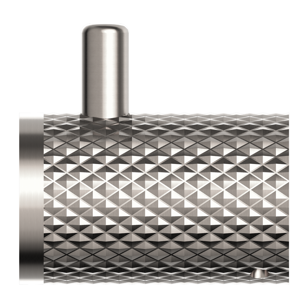 Opal Nero Robe Hook - Brushed Nickel