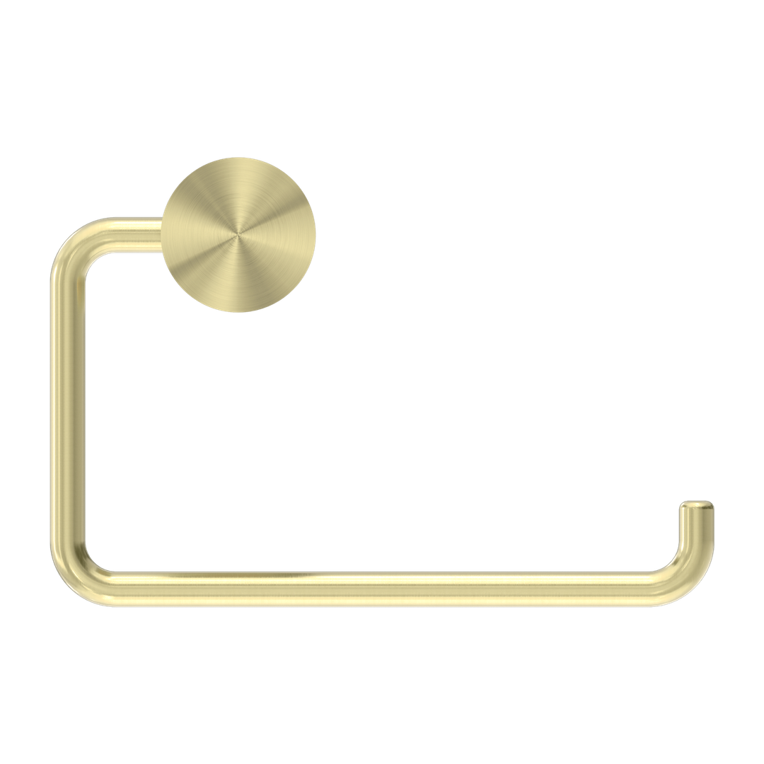 Nero Opal Toilet Roll Holder - Brushed Gold