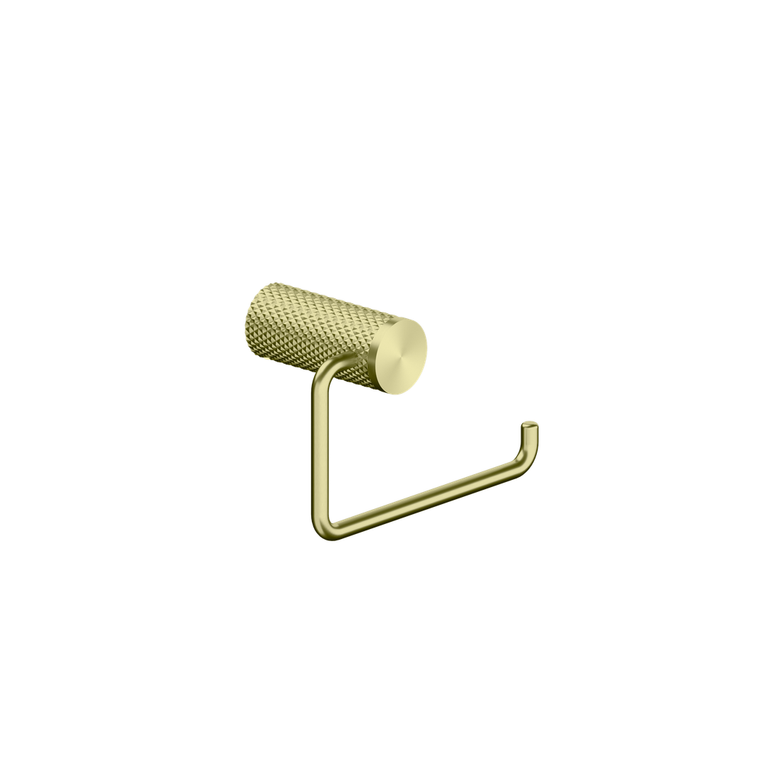 Nero Opal Toilet Roll Holder - Brushed Gold