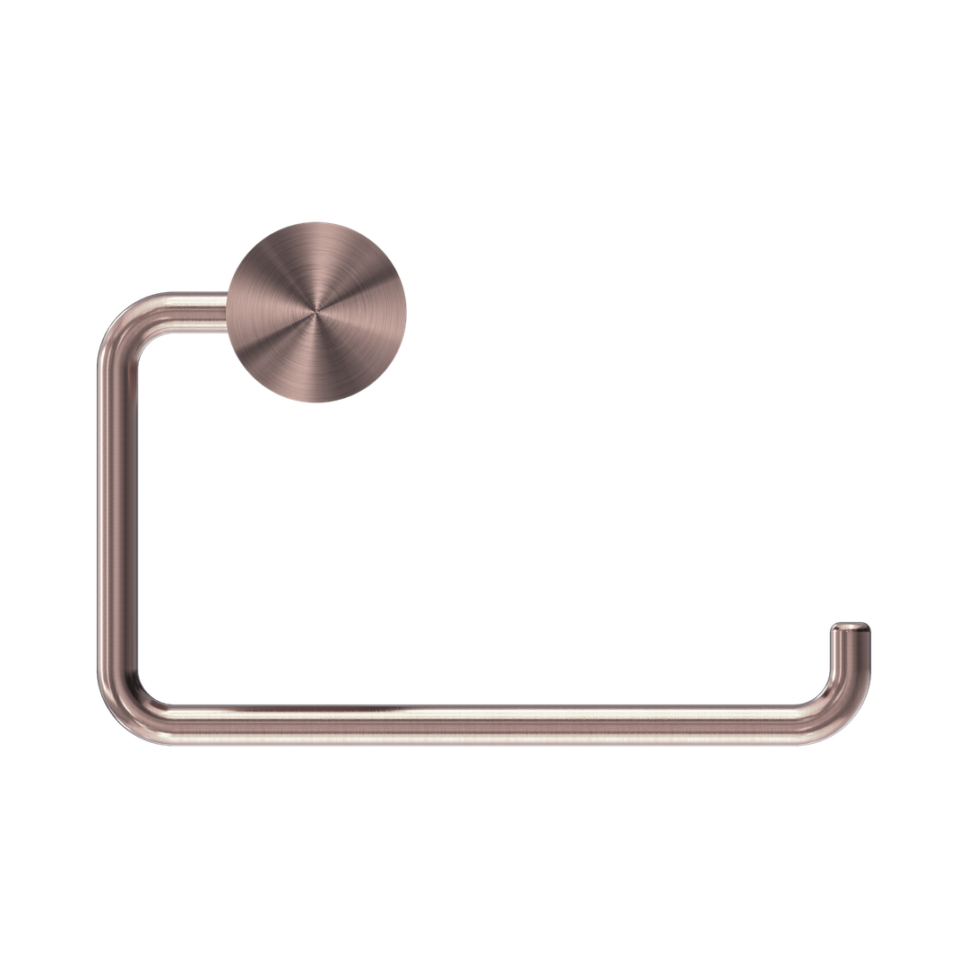 Nero Opal Toilet Roll Holder - Brushed Bronze