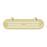 Opal Nero Metal Shelf - Brushed Gold