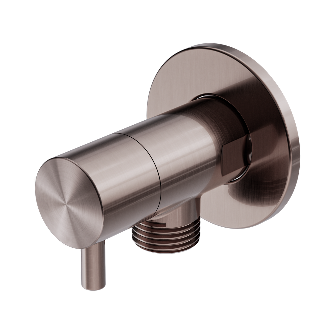 Nero Mini Cistern Stop - Brushed Bronze